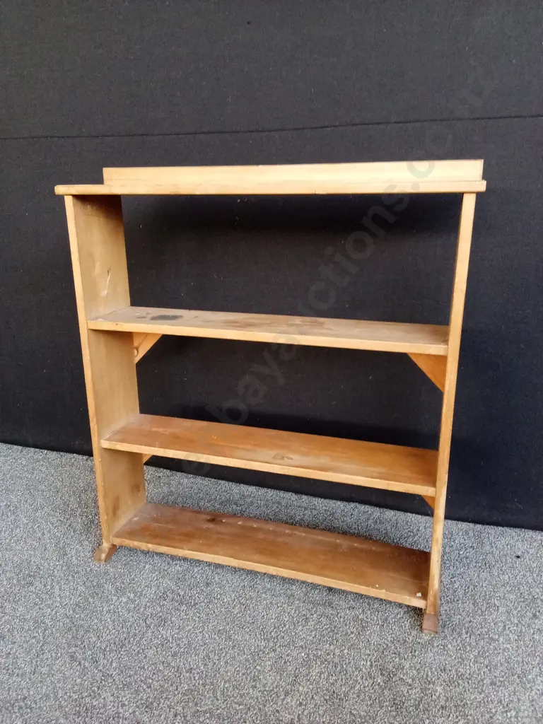 WOODEN BOOKCASE H96CM L83CM D20CM Image 1++