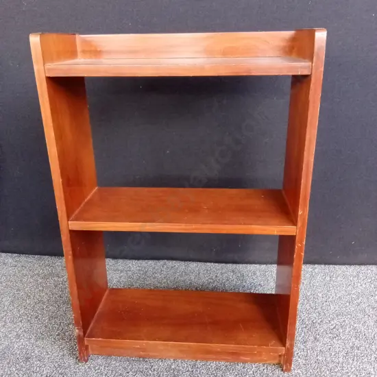 WOODEN BOOKCASE H76CM L52CM D20CM
