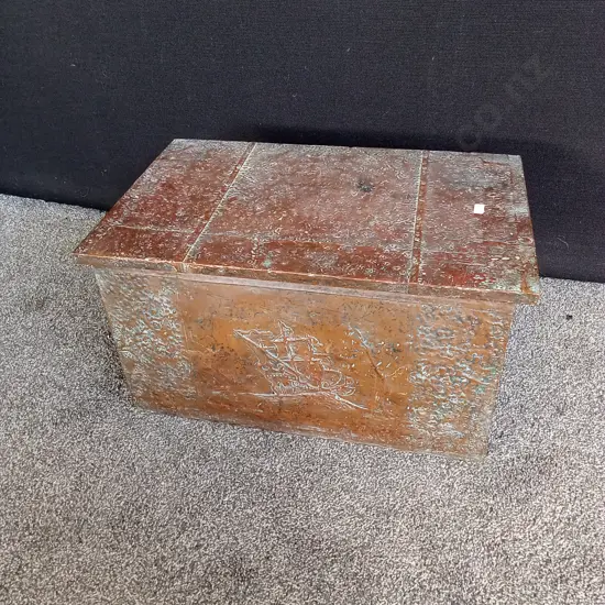 CARVED TRUNK L56CM D35CM H32CM