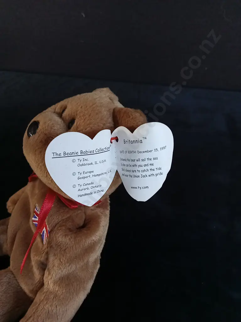 VINTAGE TY BEANIE BABY "BRITANNIA" Image 1++