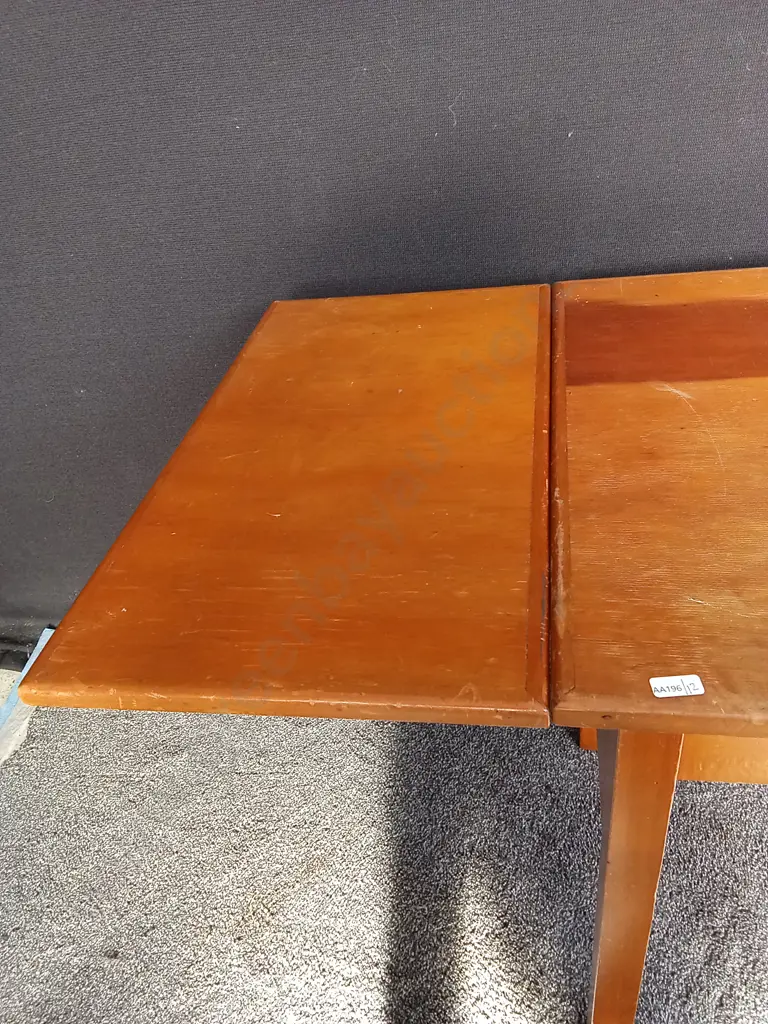 VINTAGE DESK WITH 2 DRAWERS D56CM L1.23M H72CM Image 1++