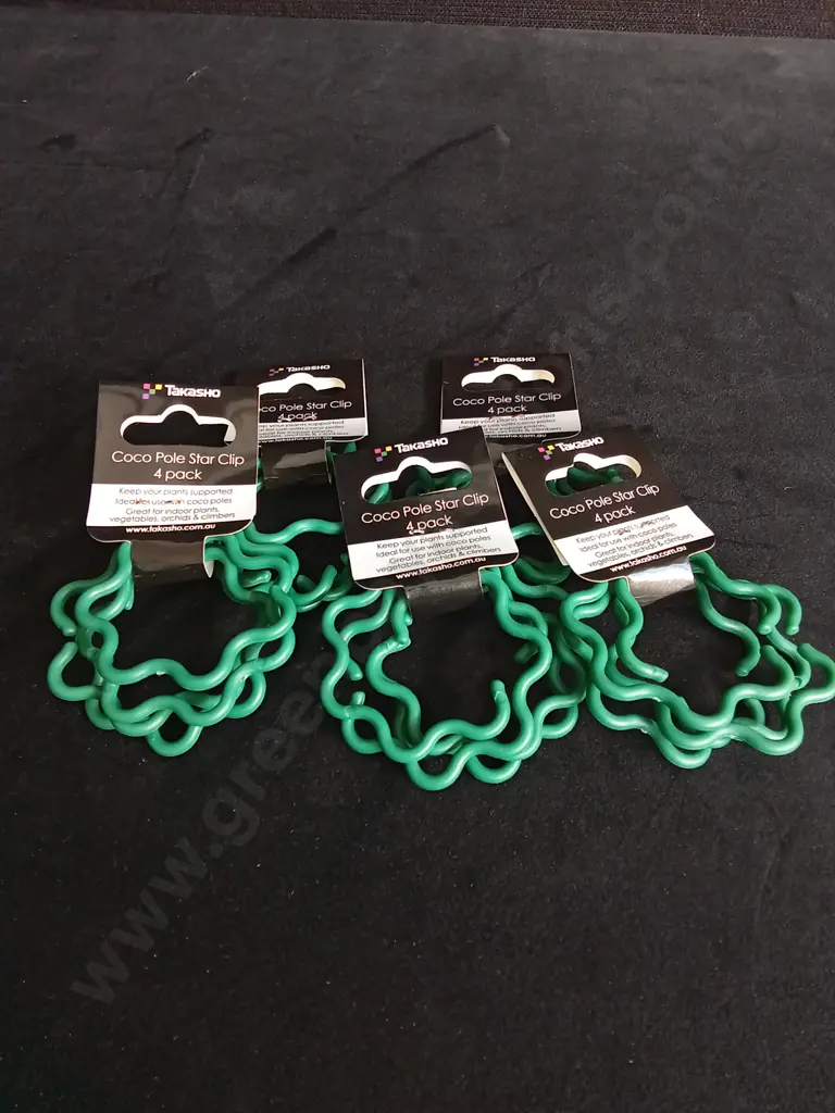 5 PACKETS OF TAKASHO COCO POLE STAR CLIPS Image 1++