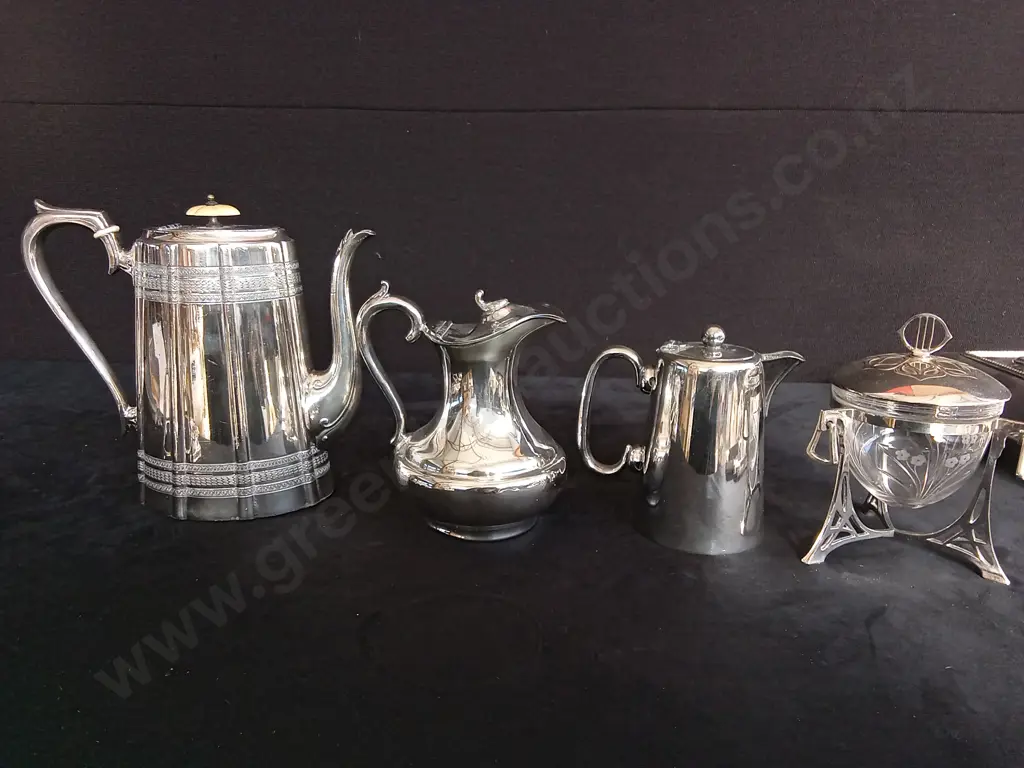 ASSORTED SILVER PLATED ITEMS Image 1++