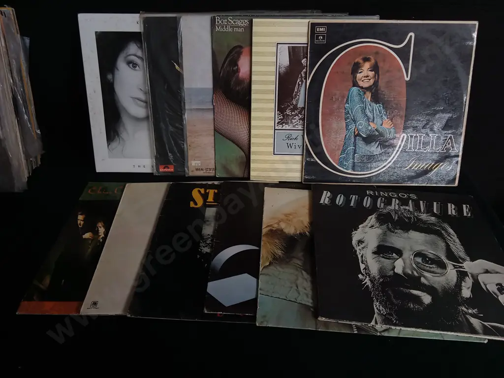 MIX OF 12 VINTAGE RECORDS Image 1++
