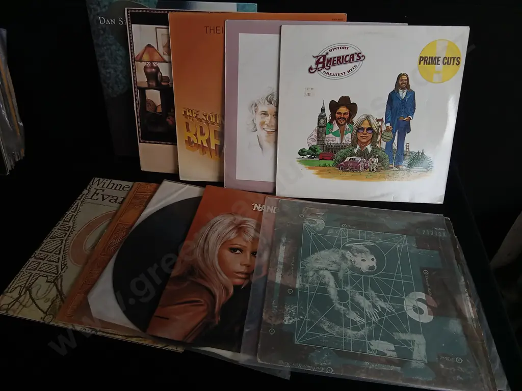 MIX OF 10 VINTAGE RECORDS Image 1++