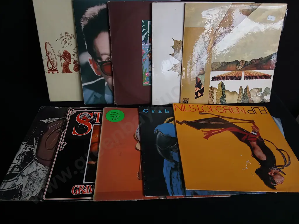 MIX OF 10 VINTAGE RECORDS Image 1++