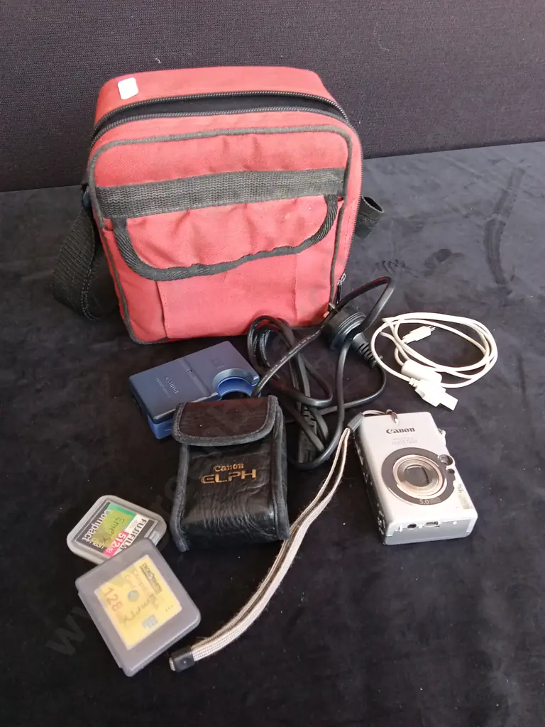 CANON DIGITAL IXUS 500 CAMERA AND ACCESSORIES NOT TESTED Image 1++