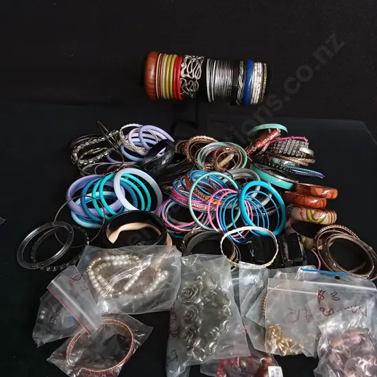 MIX OF BANGLES AND BRACELETS
