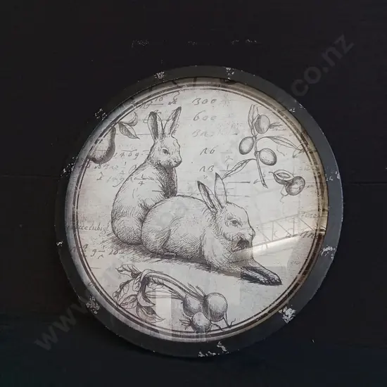 FRAMED RABBIT PRINT