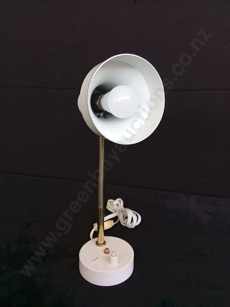 VINTAGE TABLE LAMP WORKING H34CM Image 1++