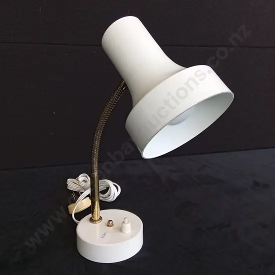 VINTAGE TABLE LAMP WORKING H34CM