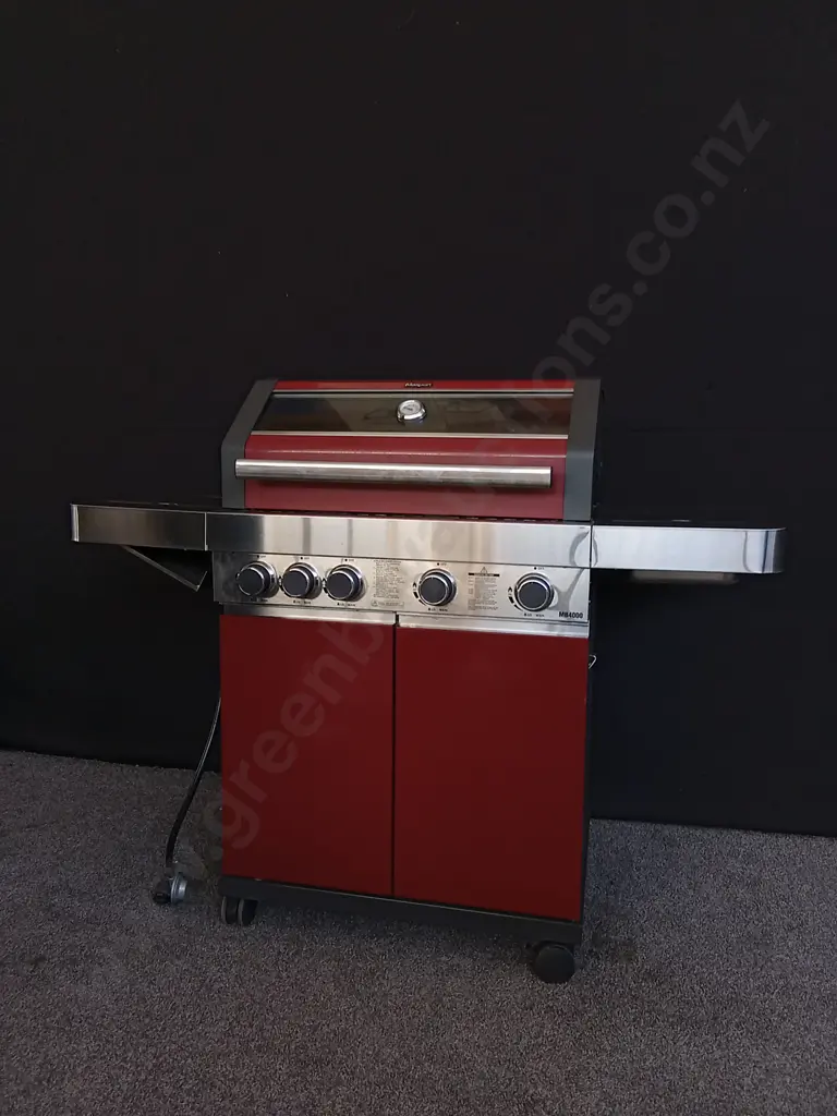 MASPORT MB4000 BBQ, D 56 CM X H 1.17 M X W 1.38 M. COMES WITH COVER Image 1++