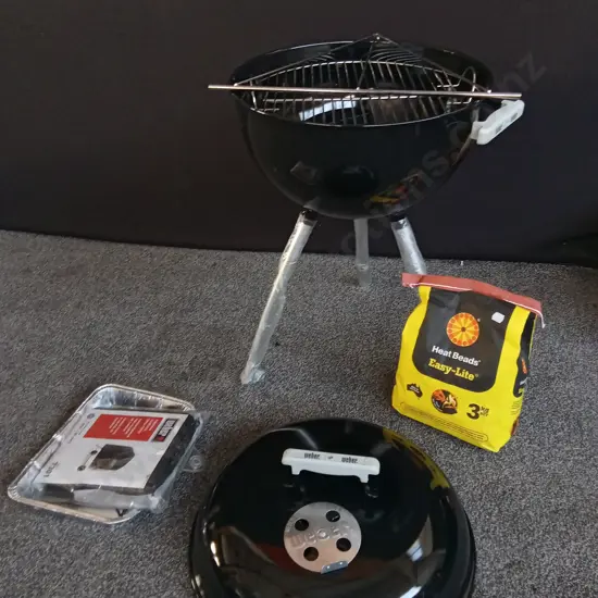 BRAND NEW WEBER SMOKEY JOE CHARCOAL BBQ, H 86 CM