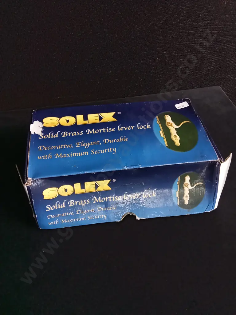 SOLEX SOLID BRASS MORTISE LEVER LOCK BRAND NEW Image 1++