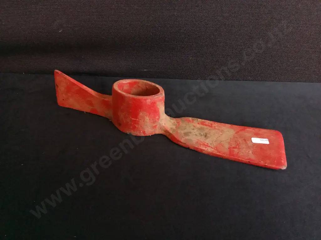 RED PICK MATTOCK HEAD Image 1++