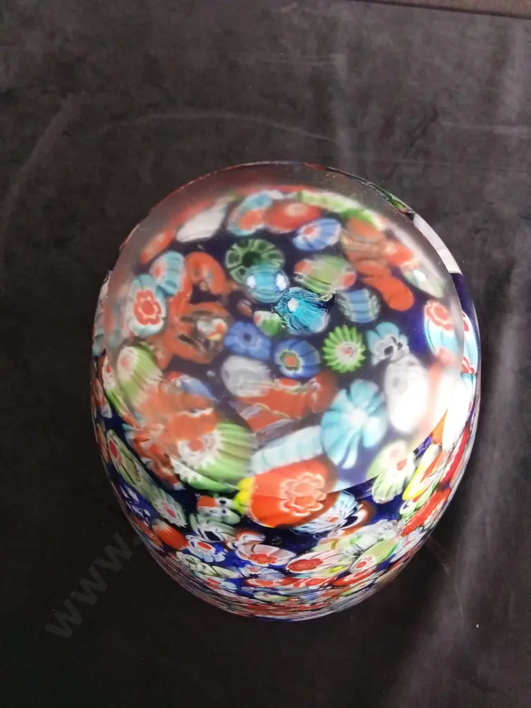 MILLEFIORI GLASS VASE H18CM L16.5CM Image 1++