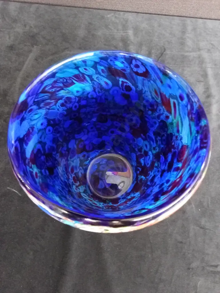 MILLEFIORI GLASS VASE H18CM L16.5CM Image 1++