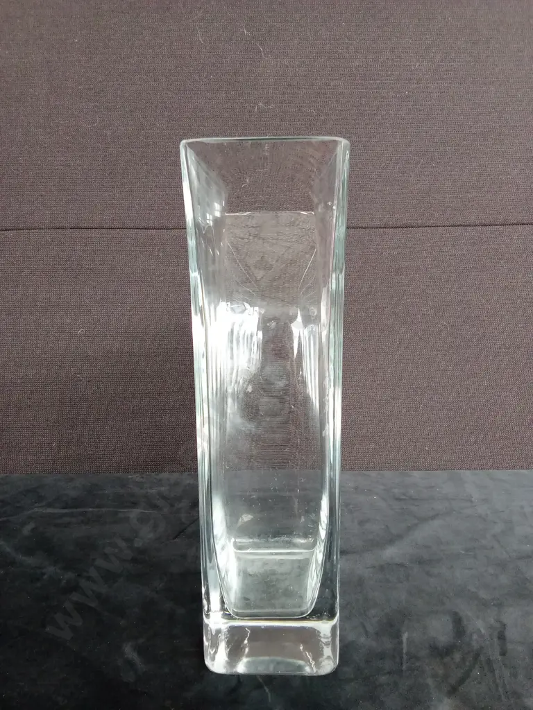 POLISH GLASS VASE VISLA H30CM L21CM Image 1++