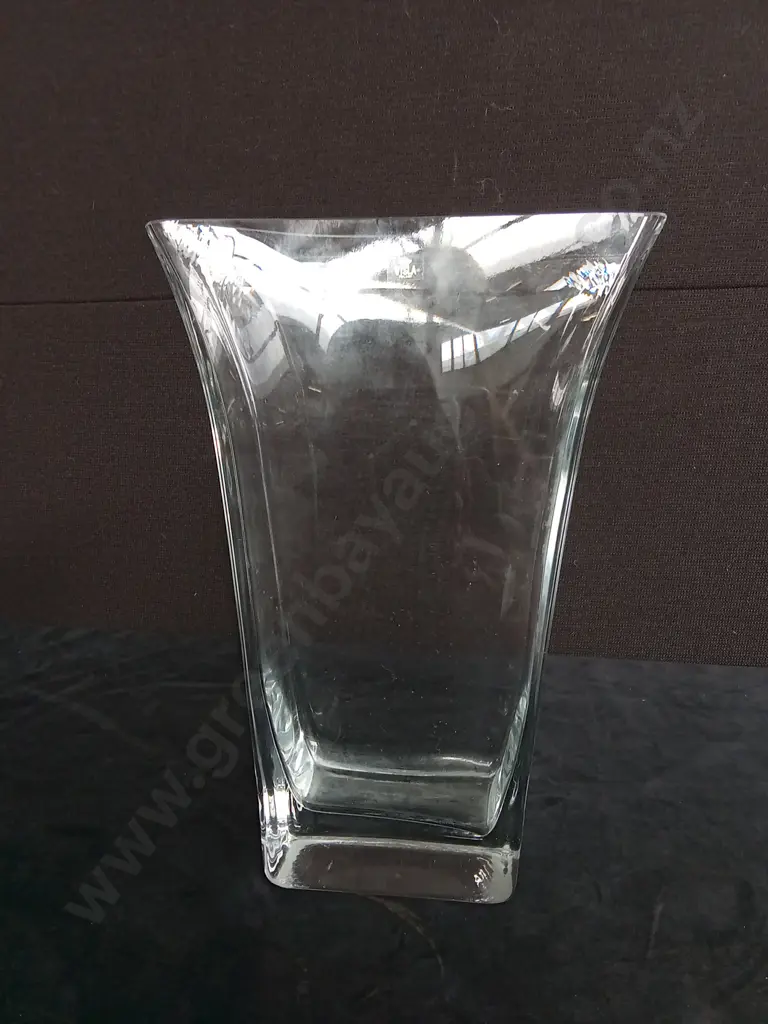 POLISH GLASS VASE VISLA H30CM L21CM Image 1++
