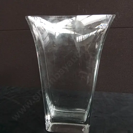 POLISH GLASS VASE VISLA H30CM L21CM