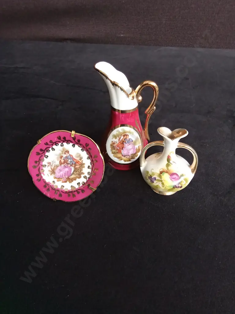 3 VINTAGE MINIATURES TALLEST H9CM Image 1++