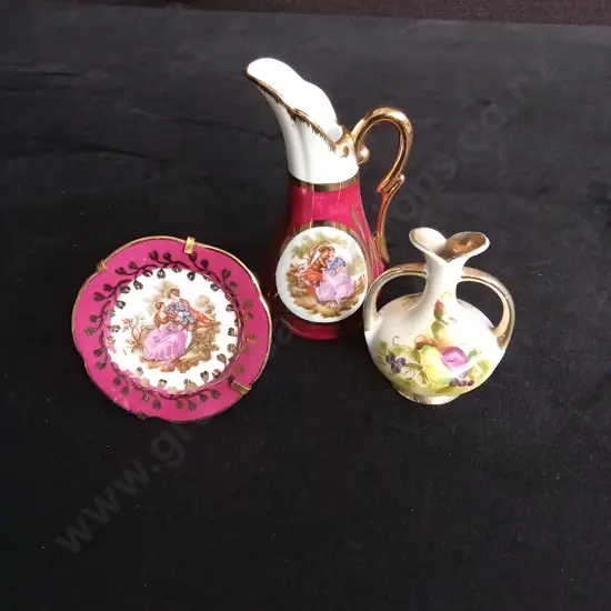 3 VINTAGE MINIATURES TALLEST H9CM