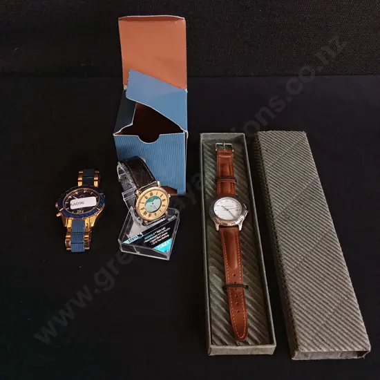 3 PIECES MENS WATCHES