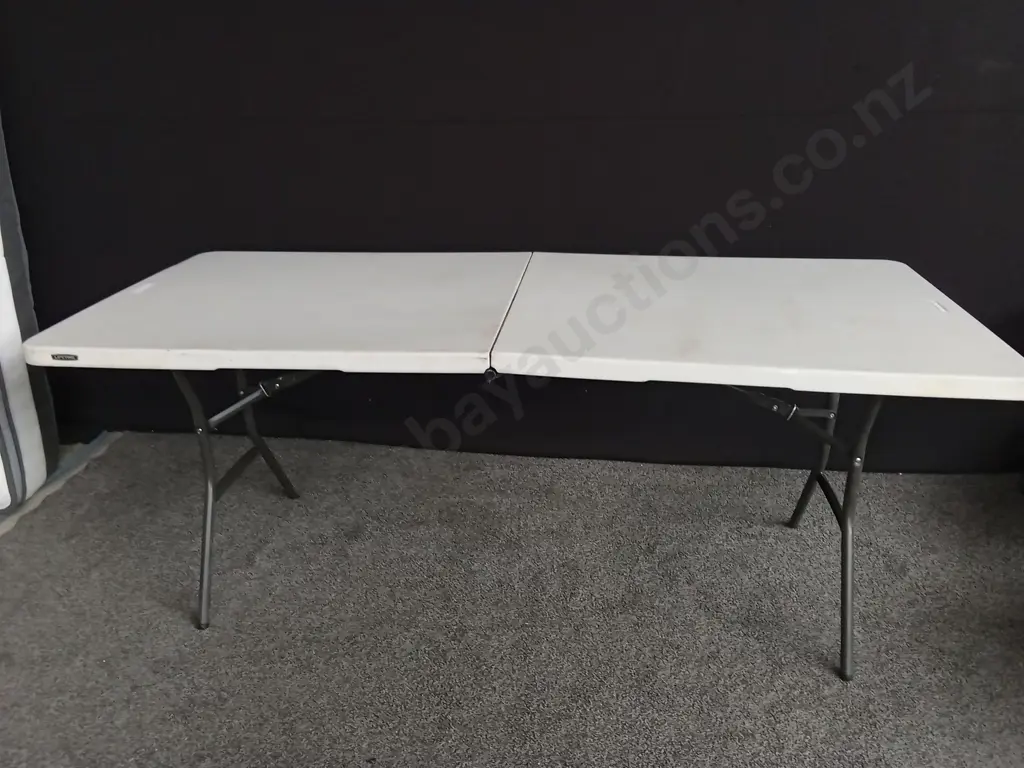 LIFETIME TRESTLE TABLE, W 1.83 M X H 74 CM X D 75 CM Image 1++