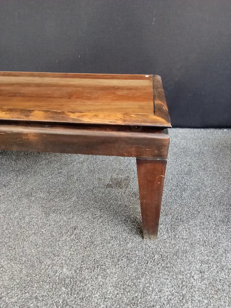 WOODEN COFFEE TABLE L1.6M D60CM H40CM Image 1++