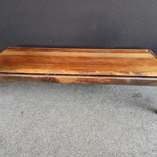 WOODEN COFFEE TABLE L1.6M D60CM H40CM