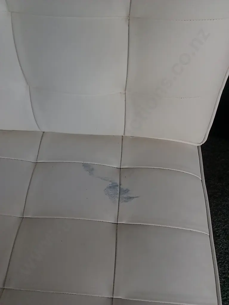 PAIR OF SLIPPER LOUNGE CHAIRS, KNOLL STYLE, STAINED AS PER PHOTO Image 1++