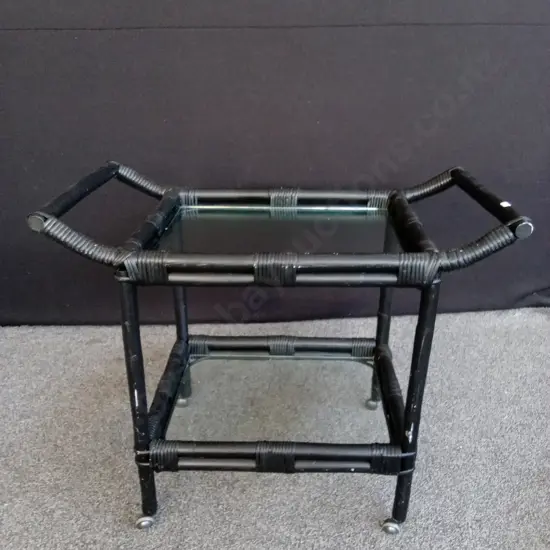 VINTAGE ITALIAN-STYLE BAR TROLLEY