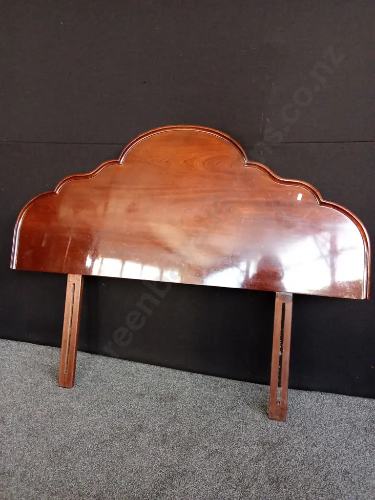 VINTAGE WOODEN HEADBOARD L1.52M Image 1++