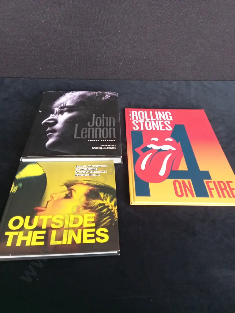 3 ROCK MUSIC BOOKS Image 1++