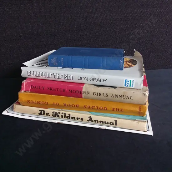 6 VINTAGE BOOKS
