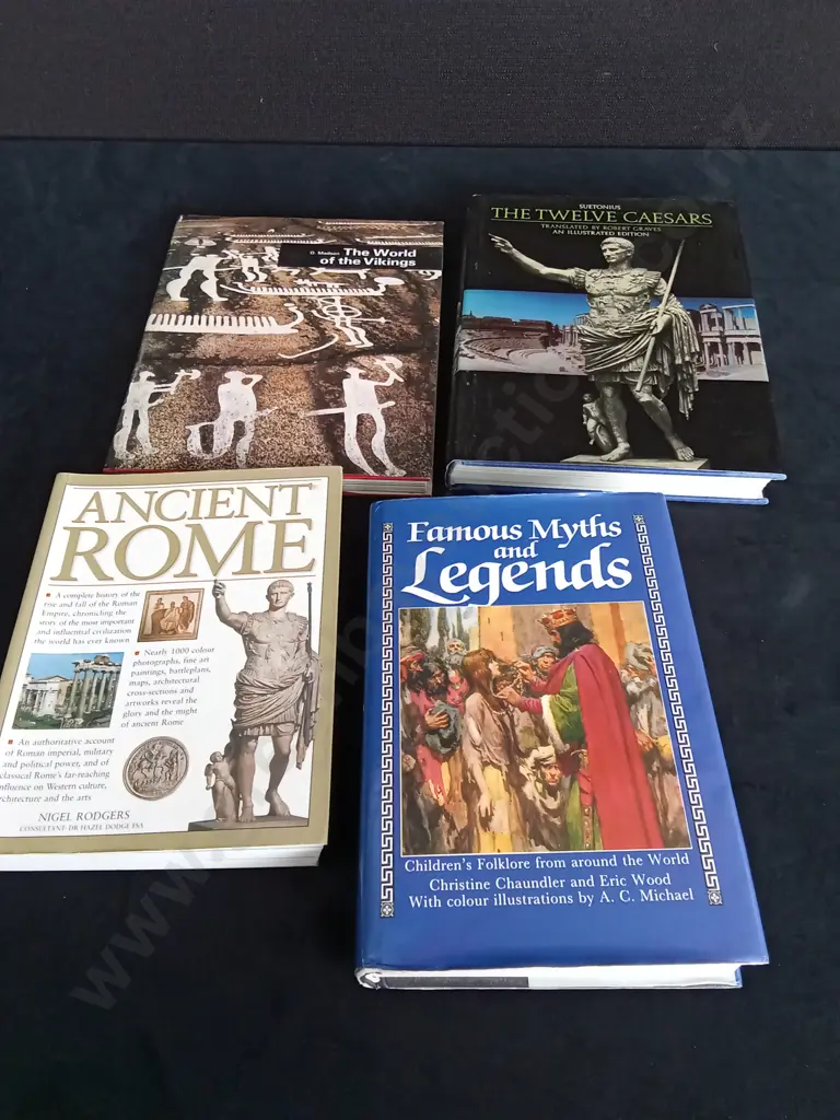 4 BOOKS ON VIKINGS AND ROME Image 1++