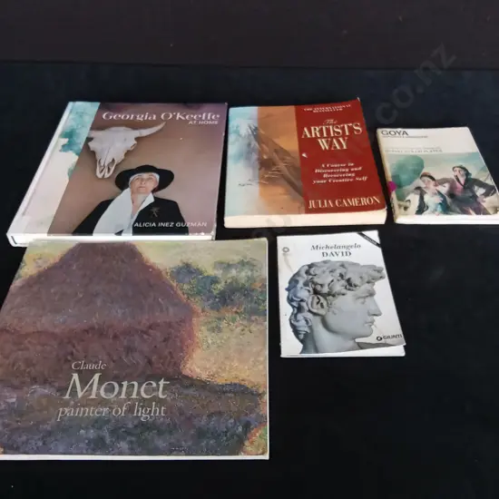 5 VISUAL ARTS BOOKS