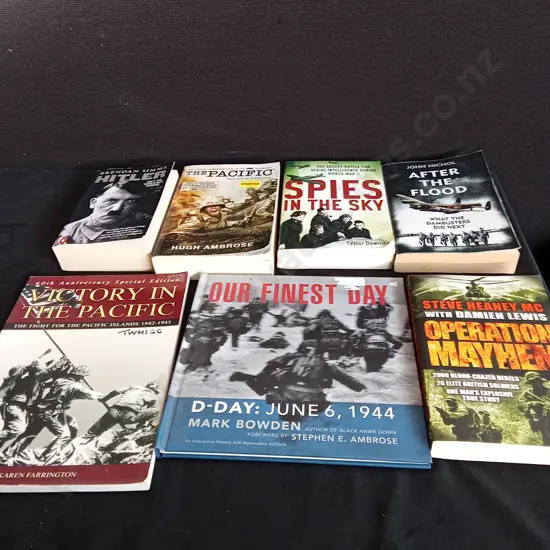 7 WAR BOOKS