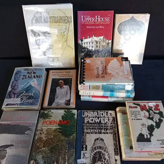 COLLECTION OF NEW ZEALAND BOOKS