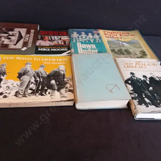 7 NEW ZEALAND BOOKS
