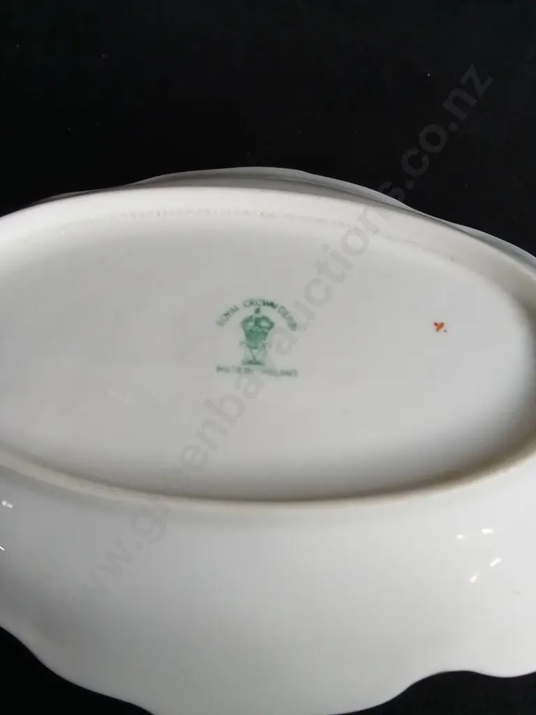 2 VINTAGE ROYAL CROWN DERBY DISHES L15CM AND A HAMMERSLEY MUG Image 1++