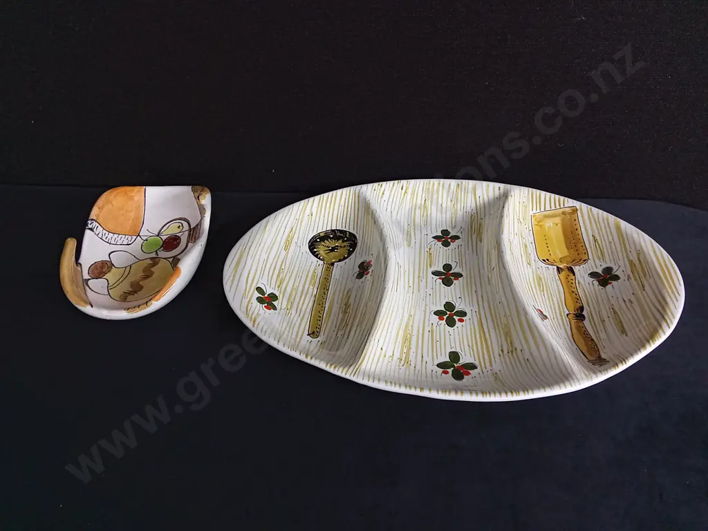 2 PIECES SERVING DISHES, LARGEST W 45 CM Image 1++