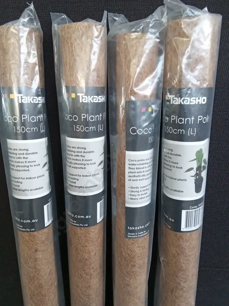 4 TAKASHO BRAND NEW COCO PLANT POLES 150CM Image 1++