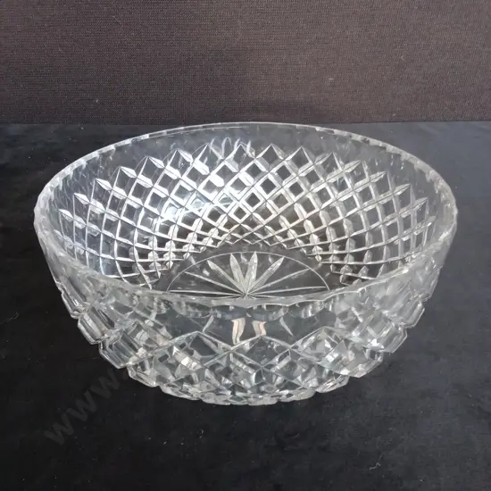 GLASS BOWL H7.5M L21CM