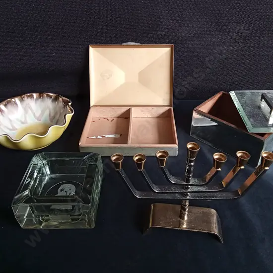 COLLECTION OF VINTAGE HOME DECOR, TALLEST HEIGHT 13 CM