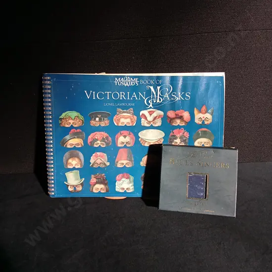 MADAME TUSSAUDS BOOK OF VICTORIAN MASKS AND BLUES CD SET