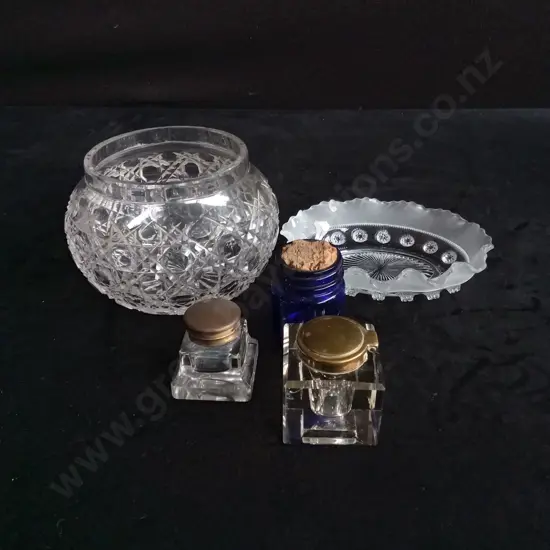 5 GLASS ITEMS