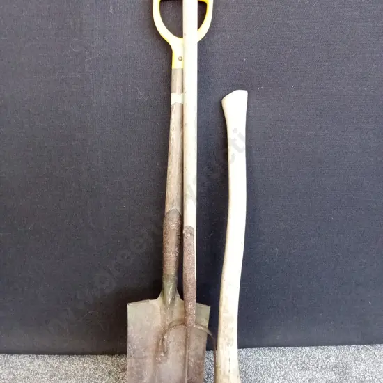 SPADE, FORK AND AXE