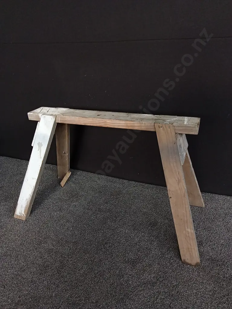 WOODEN SAWHORSE, H 69 CM X W 1 M Image 1++