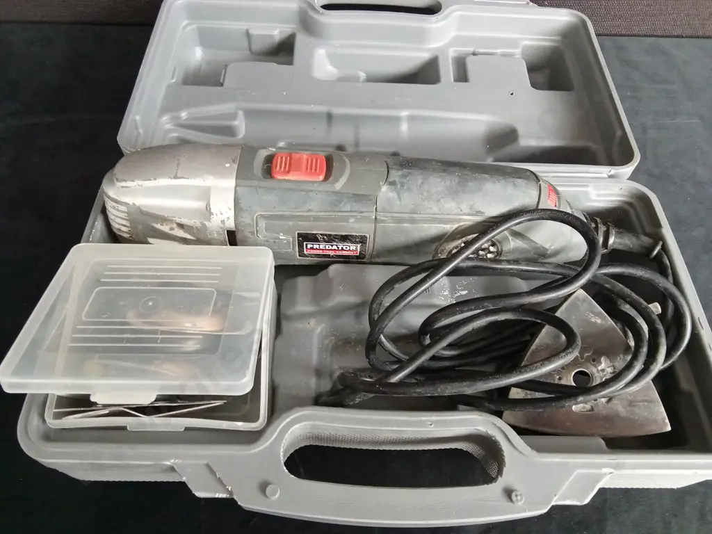 HITACHI BATTERY DRILL AND PREDATOR MULTI TOOL Image 1++